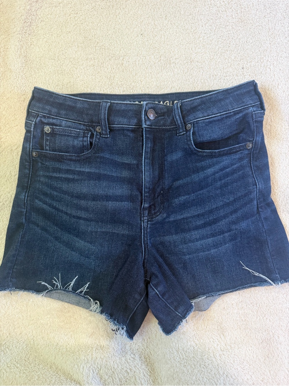 American Eagle super high rise shorts size 8